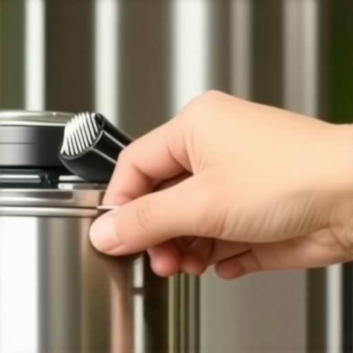 How to clean the narrow crevices of a pressure cooker lid