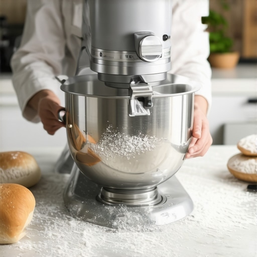 How to stop a stand mixer from vibrating off the counter during bread prep