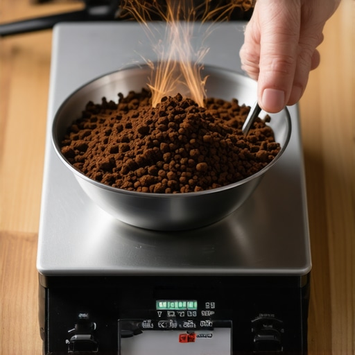 The Static Charge Trick to Stop Coffee Grounds From Sticking to Your Scale
