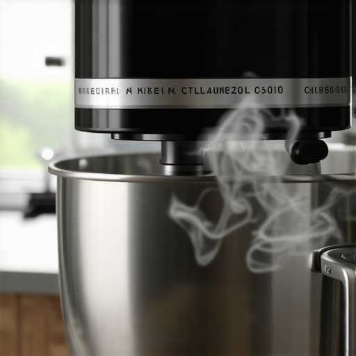 The real reason your stand mixer smells like burning plastic