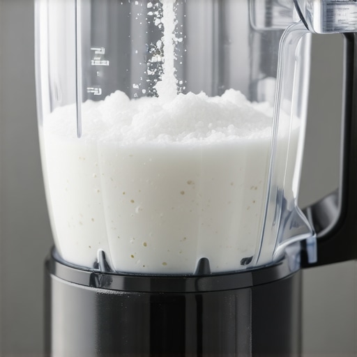 The salt trick for cleaning blender blades without a sponge