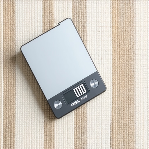 Why digital scales give different weights on kitchen rugs