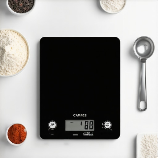 Accurate Kitchen Measurements for Better Cooking Digital kitchen scale measuring ingredients for baking.