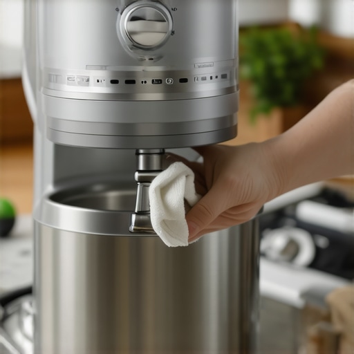 How to Clean the Underside of a Stand Mixer Without Dropping It