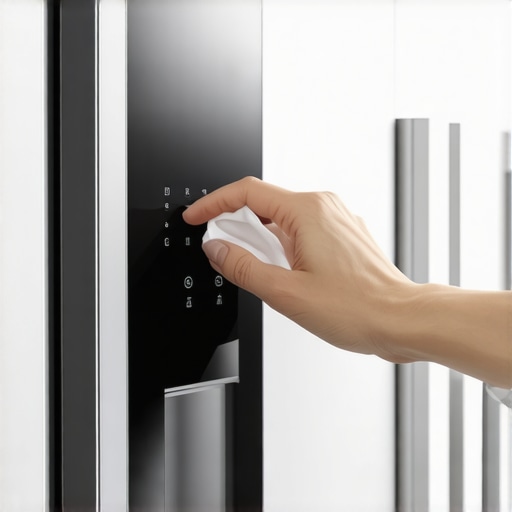 The Easy Way to Sanitize Your Smart Fridge Touchscreen Safely