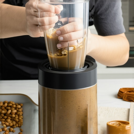 How to Get Thick Nut Butters Out of the Bottom of the Blender Without the Mess