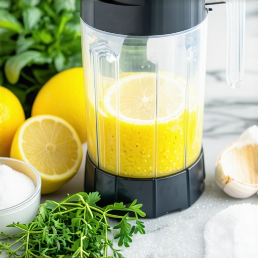 How to get the smell of garlic out of a plastic blender jar