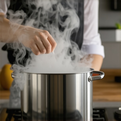 How to properly vent a pressure cooker to avoid messy splatter
