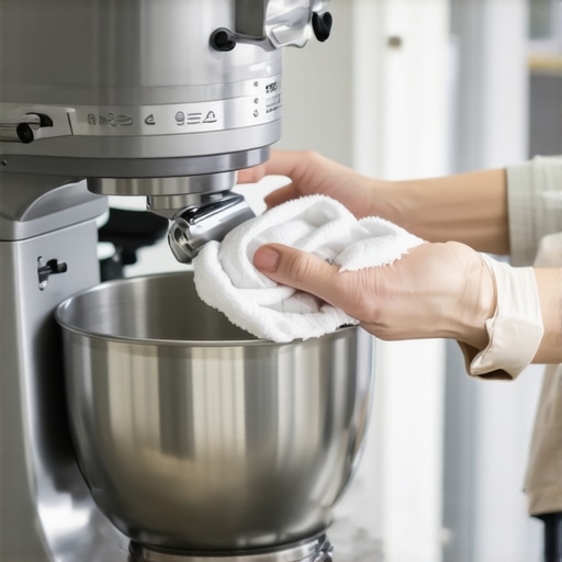 The Best Way to Remove Flour Dust From Your Mixer's Internal Gaskets