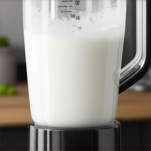 The Milk Test for Checking Your Blender's Emulsion Speed