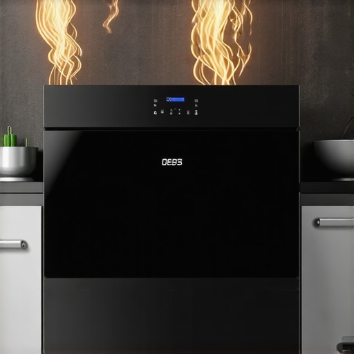 The Reason Your Smart Oven Screen Goes Black During Preheating