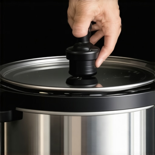 The fix for a pressure cooker lid that feels stuck after venting