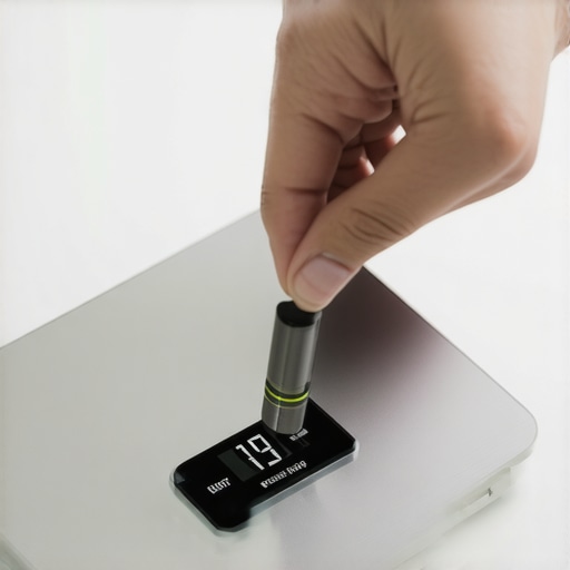 The simple fix for a kitchen scale that shows a low battery icon