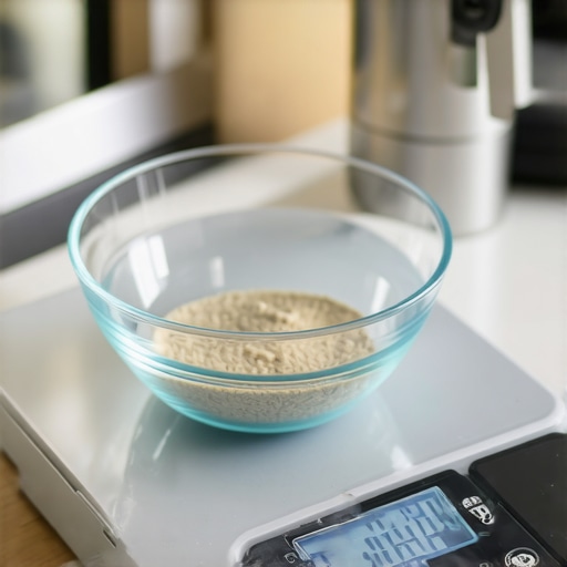 Why your kitchen scale won't zero out with a glass bowl