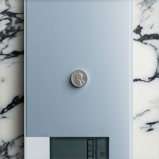 Calibrating a Digital Scale with a Nickel A digital kitchen scale being calibrated with a five-gram US nickel on a granite counter.