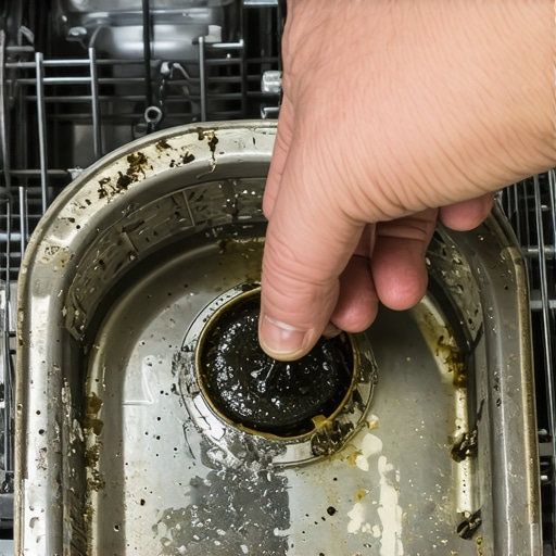 Cleaning the Dishwasher Turbidity Sensor and Filter Removing a clogged filter from a smart dishwasher to fix sensor errors and stuck cycles.