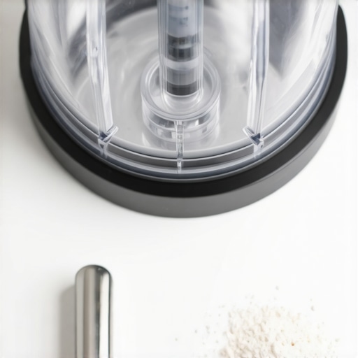 Close-up of blender gasket, blade assembly, and jar for leak troubleshooting