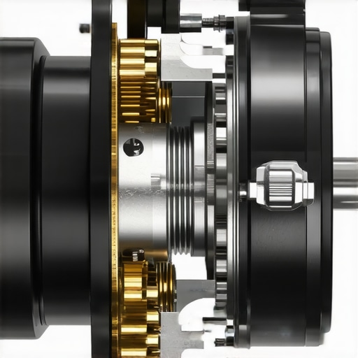 High Performance Blender Motor Internals Internal view of a powerful blender motor showing the cooling system and gear assembly