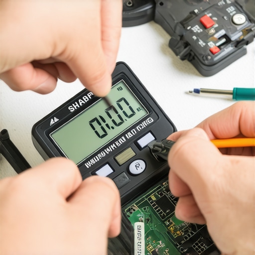 How to fix a kitchen scale with a partially broken digital screen