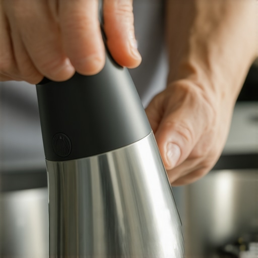 How to remove the stuck beaters from a handheld kitchen mixer