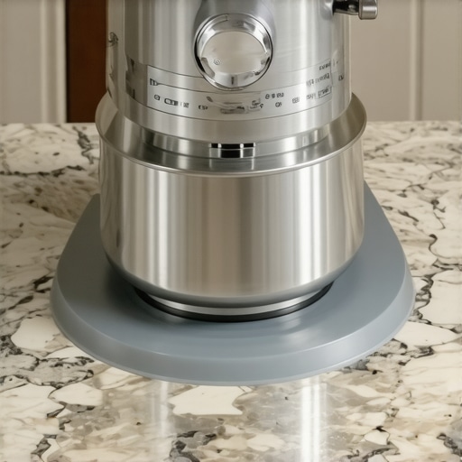 How to stop a stand mixer from wobbling on a granite countertop