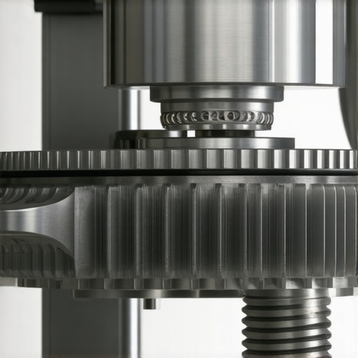 Close-up of metal gears inside a stand mixer showing high-quality engineering.
