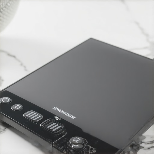 A close up of a digital kitchen scale showing how airflow affects weight readings