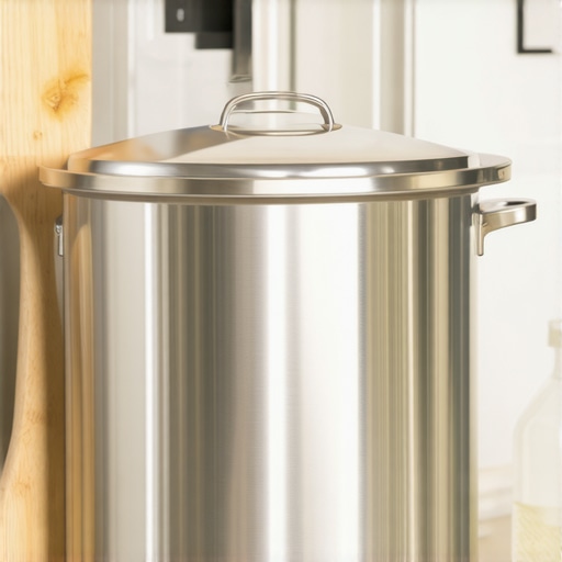 Cleaning a burnt pressure cooker liner using vinegar and a wooden spoon