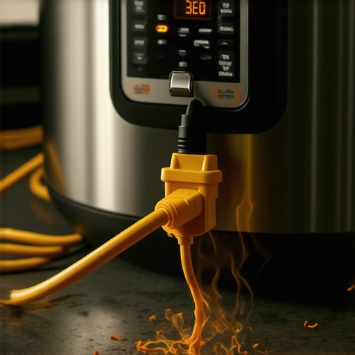 The hidden risk of using an extension cord with a pressure cooker
