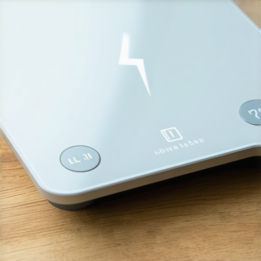 Why your kitchen scale display shows a lightning bolt